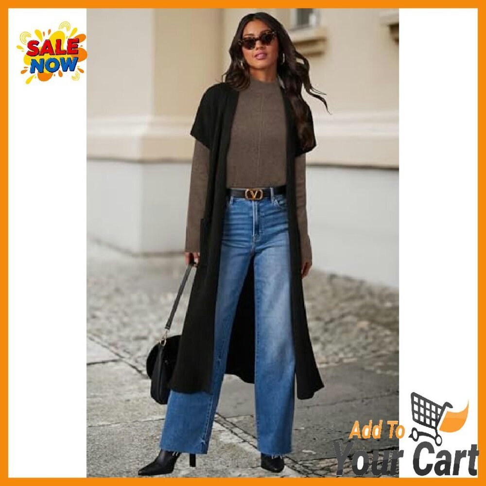 Women's Wool Blend Mock Neck Sweater Long Sleeve Business Casual Pullover - Picture 5 of 6